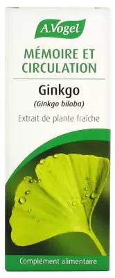 A.Vogel Memory And Circulation Gingko Fresh Plant Extract 50Ml