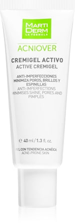Martiderm Acniover Active Cremigel Creamy Gel Against Imperfections In Acne-Prone Skin 