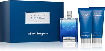 Ferragamo Acqua Essenziale Blu Gift Set For Men 