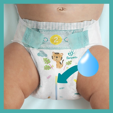 Pampers Active Baby Size 2 Disposable Nappies