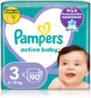Pampers Active Baby Size 3 Disposable Nappies 