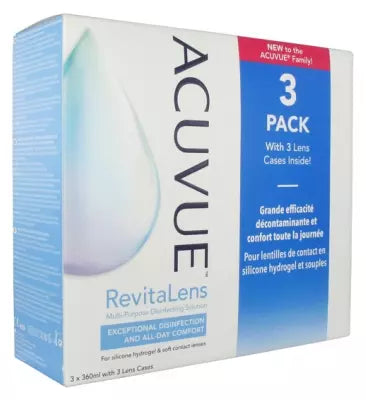 Acuvue Revitalens 3 X 360Ml