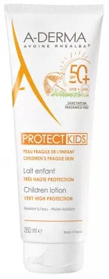 A-Derma Protect Kids Children Lotion Very High Protection Spf50+ 250Ml