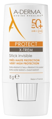 A-Derma Protect X-Trem Invisible Stick Spf50+ 8G