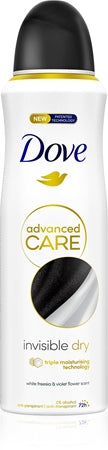 Dove Advanced Care Invisible Dry Antiperspirant Spray 72H
