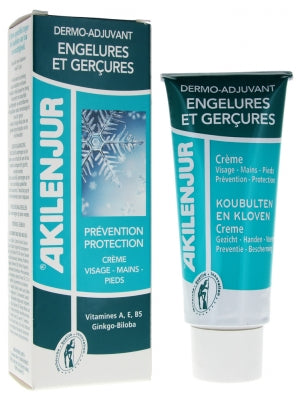 Akileïne Akilenjur Face Hands And Feet Cream Chillblains And Cracks 75Ml