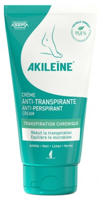 Akileïne Antiperspirant Cream 75Ml