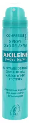 Akileïne Cryo Relaxing Spray Light Legs 75Ml