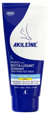 Akileïne Overnight Foot Mask Revitalizing And Smoothing 100Ml