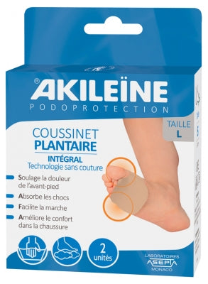 Akileïne Podoprotection Integral Forefoot Cushion 1 Pair