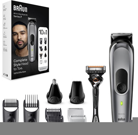 Braun All-In-One Series Mgk7420 Multipurpose Trimmer For Hair, Beard And Body