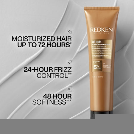 Redken All Soft Strengthening Leave-In Care With Nourishing And Moisturising Effect 
