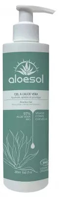 Aloesol Organic Aloe Vera Moisturizing Gel 250 Ml