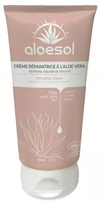 Aloesol Organic Aloe Vera Repair Cream 150 Ml