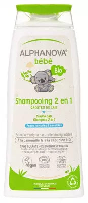 Alphanova Baby 2In1 Organic Shampoo 200Ml