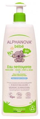 Alphanova Baby Cleansing Water Organic 500Ml