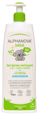 Alphanova Baby Dermo-Cleansing Gel Organic 500Ml