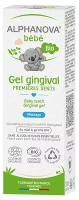 Alphanova Baby Gum Gel First Teeth Organic 20Ml