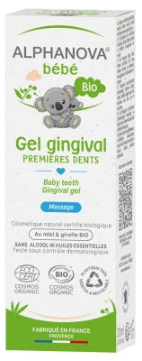 Alphanova Baby Gum Gel First Teeth Organic 20Ml