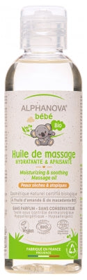 Alphanova Baby Massage Oil Organic 100Ml