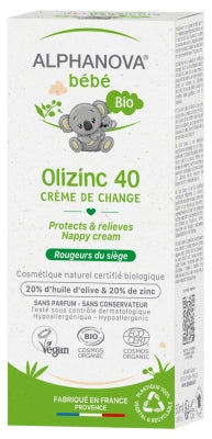 Alphanova Baby Olizinc 40 Organic 50G