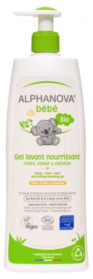 Alphanova Baby Organic Nourishing Foaming Gel 500Ml