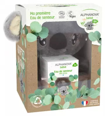 Alphanova Baby Scented Water Organic 50Ml + Holly The Koala Plush