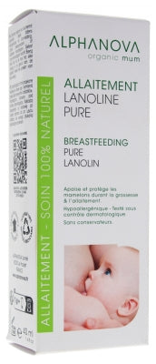 Alphanova Health Pure Lanolin Breastfeeding 40Ml