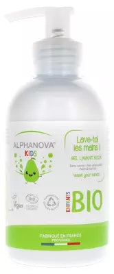 Alphanova Kids Lave-Toi Les Mains ! Soft Cleansing Gel Pear & Kiwi Organic 250Ml