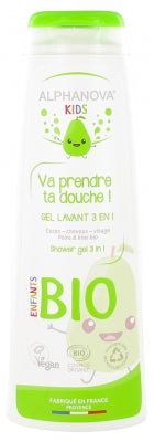 Alphanova Kids Va Prendre Ta Douche ! 3 In 1 Cleasing Gel Pear Organic 250Ml