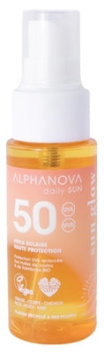 Alphanova Sun Glow Sun Oil Spf50 50 Ml