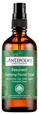 Antipodes Resurrection Purifying Tonic Lotion For The Face Organic 100Ml