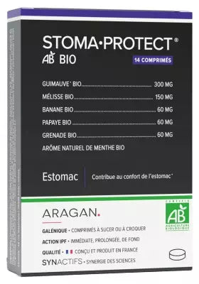 Aragan Synactifs Stomaprotect Organic 20 Capsules