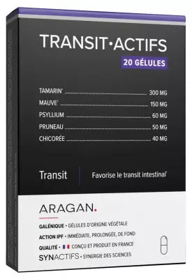 Aragan Synactifs Transitactifs 20 Capsules