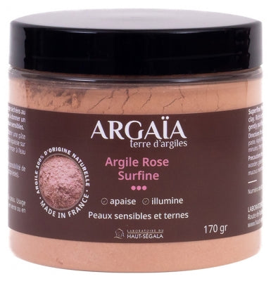 Argaïa Pink Clay Surfine 170 G