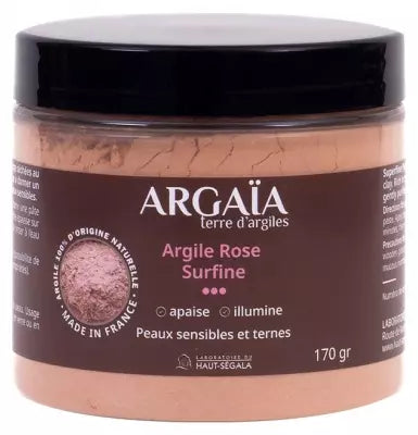 Argaïa Pink Clay Surfine 170 G