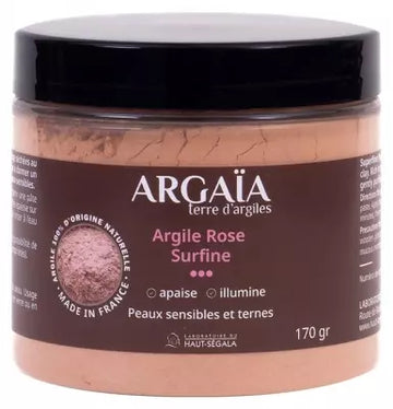 Argaïa Pink Clay Surfine 170 G
