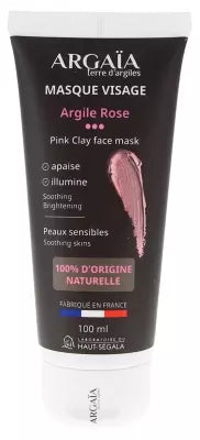Argaïa Pink Clay Face Mask 100 Ml