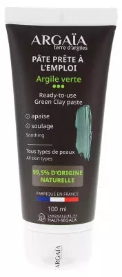 Argaïa Ready-To-Use Green Clay Paste 100 Ml