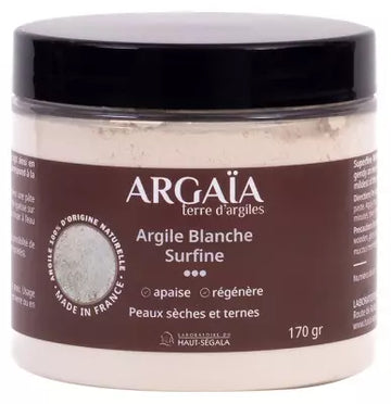Argaïa White Clay Surfine Powder 170 G