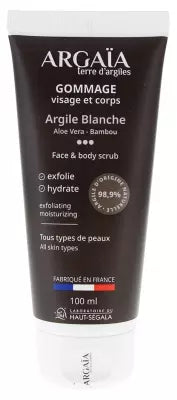 Argaïa White Clay Face And Body Scrub 100 Ml