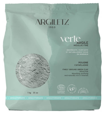 Argiletz Finely Ground Green Clay 1Kg