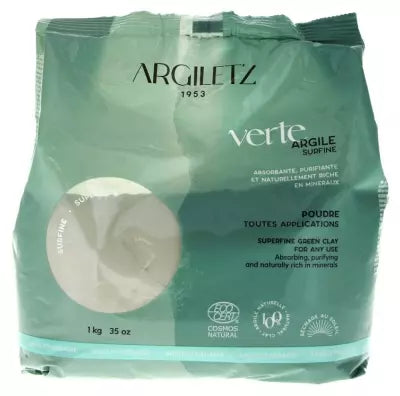 Argiletz Superfine Green Clay 1Kg