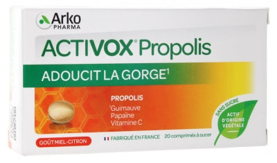 Arkopharma Activox Propolis Tablets To Crunch 20 Tablets