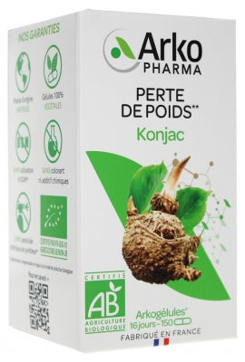 Arkopharma Arkocaps Organic Konjac 150 Capsules