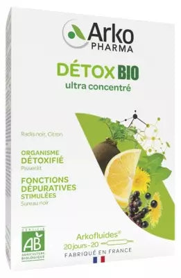 Arkopharma Arkofluides Organic Detox 20 Phials