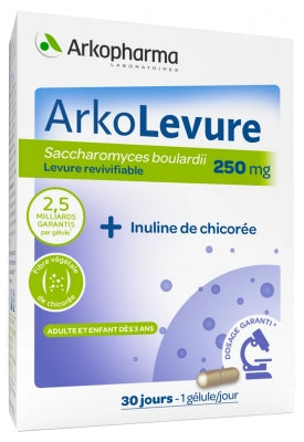 Arkopharma Arkolevure 250Mg 30 Capsules