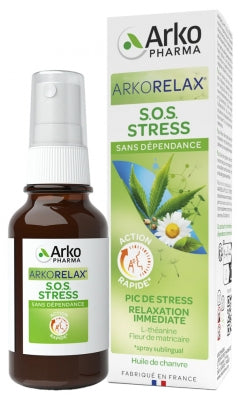 Arkopharma Arkorelax Sos Stress Spray 15Ml