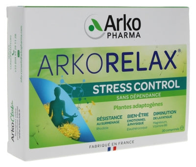 Arkopharma Arkorelax Stress Control 30 Tablets