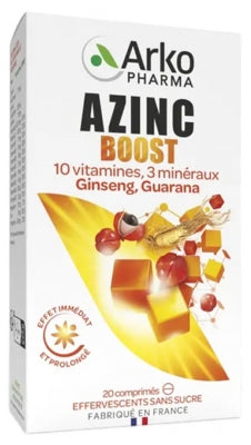 Arkopharma Azinc Boost 20 Effervescent Tablets